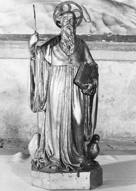 San Benedetto (statua) by Trotti Emanuele Romolo (sec. XIX)